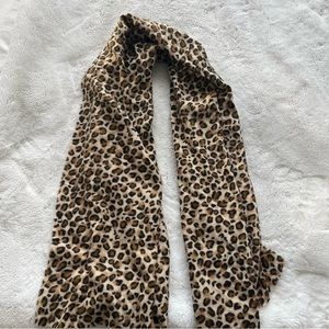 Zara Leopard Print Scarf